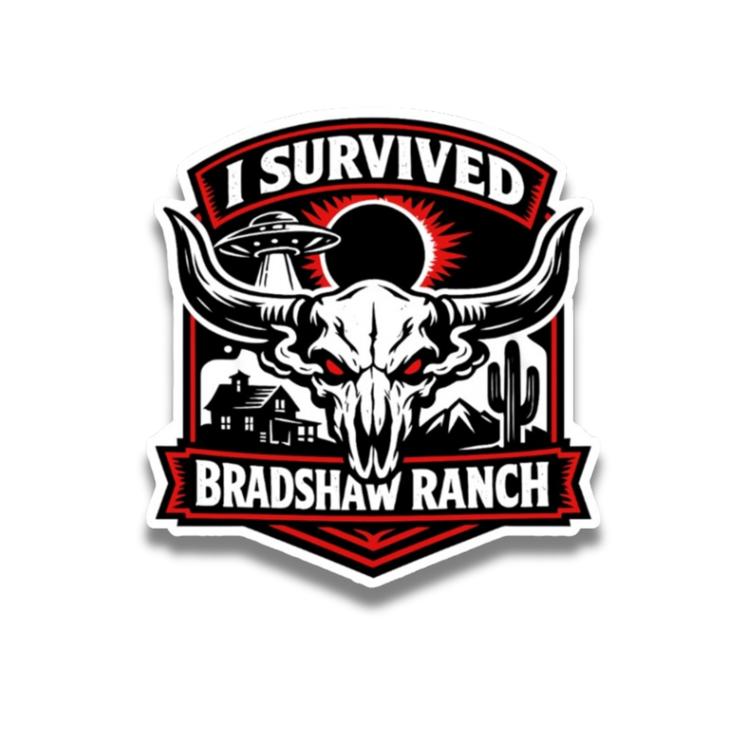 I SURVIVED BRADSHAW RANCH DECAL